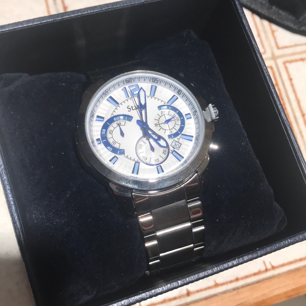 Brand new Stauer Classic Chronograph